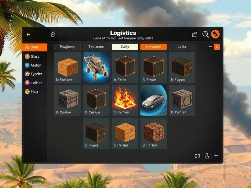 Lassi Logistics Luminary gameplay screenshot showing logistics management